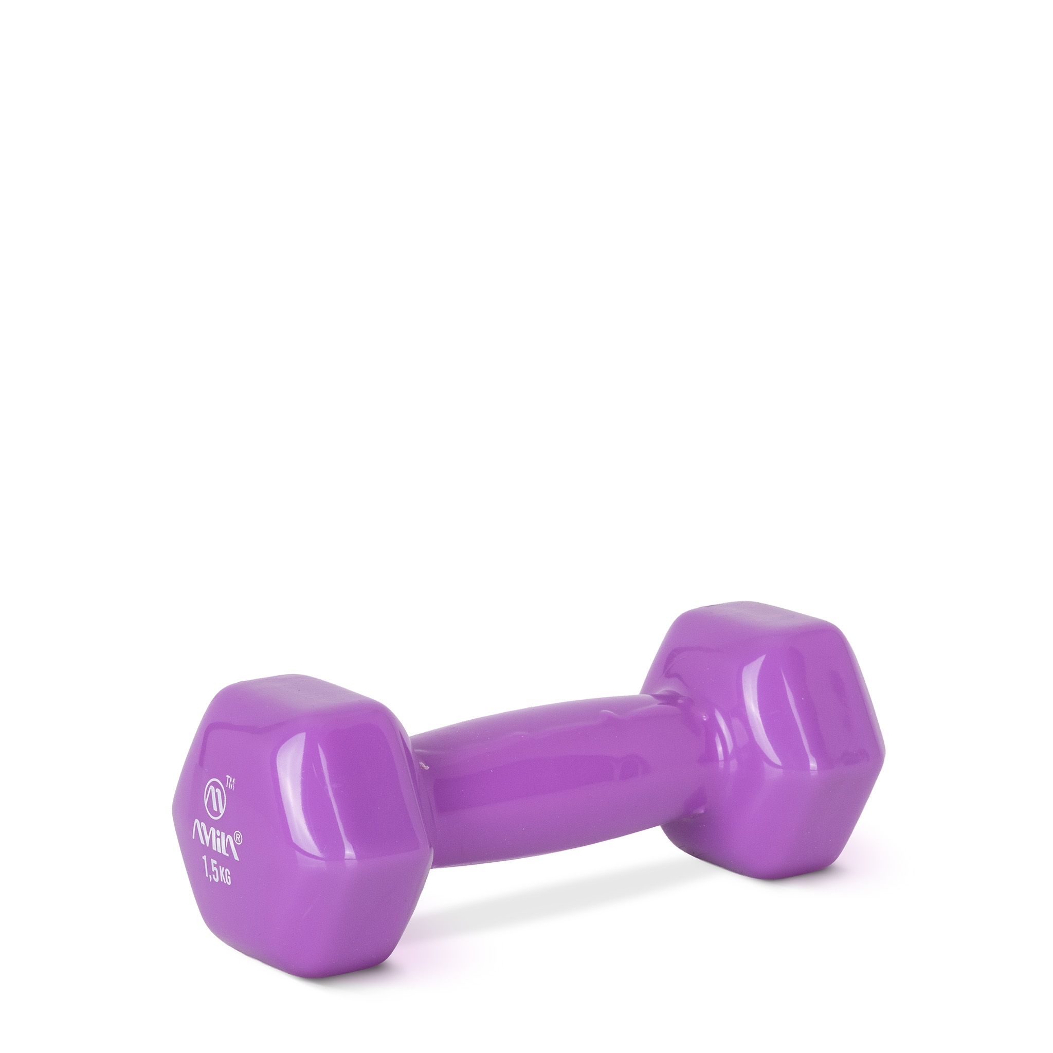 amila-vinyl-dumbbell-15kg Цветни Гири AMILA - 2×1.5 кг - Image 1
